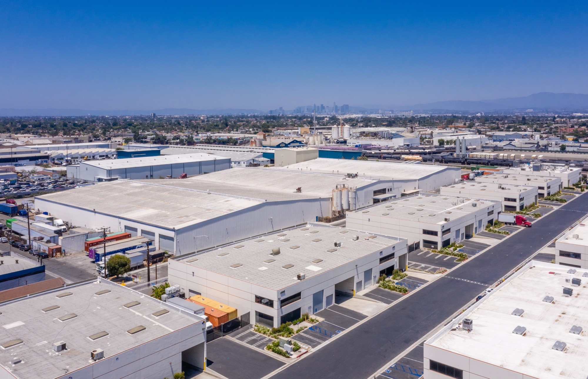 Firestone Business Center aerial, South Gate